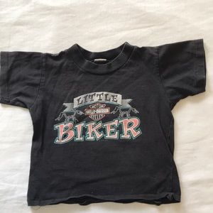 Vintage Harley Davidson toddler tee